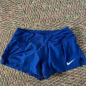 nike women’s dry crew running shorts size xs